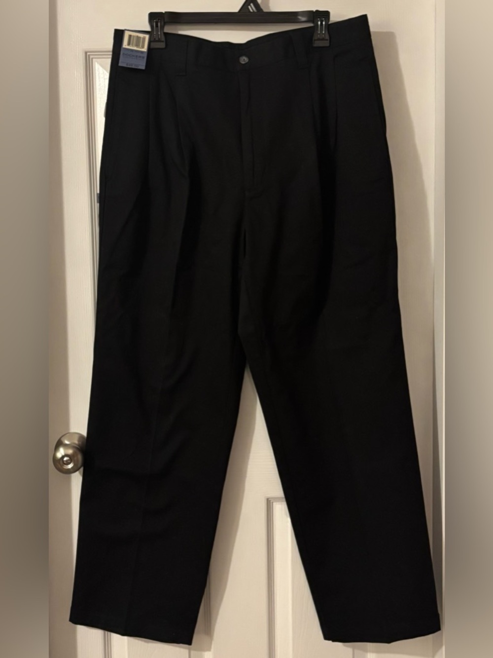 NWT Dockers Men's Black Bel Air Pants